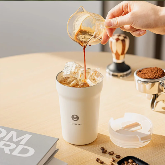 Timemore Travel Tumbler — термокружка для тих, хто не залишає каву вдома